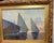 Vintage Original Evgeny Expressionism Nautical Sail Boat Oil Painting on Canvas For Sale - Image 9 of 14