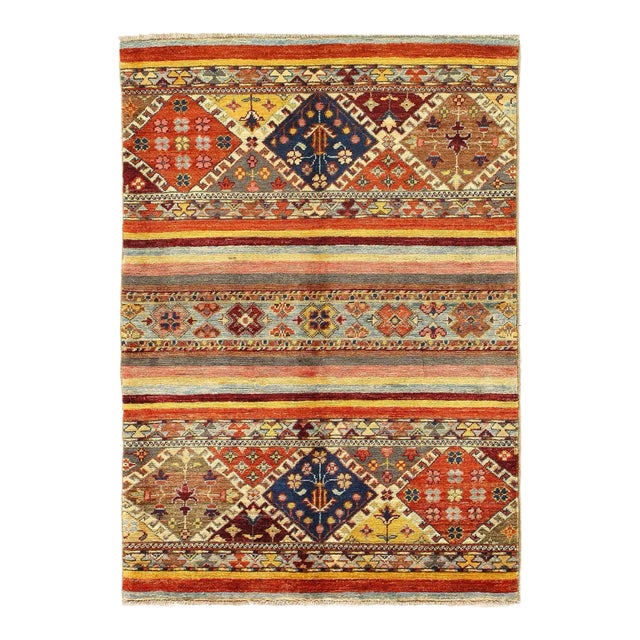 Super Khorjin Design Lamb's Wool Rug For Sale