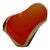 Ruby Red Large Mid-Century Modern Murano "Sommerso" Art Glass Sparrow Sculpture, Italy For Sale - Image 8 of 9