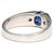 With a strong white gold setting that is highly sophisticated yet simple, this spectacular sapphire ring also boasts...
