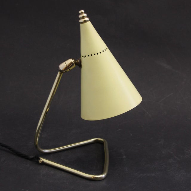 Metal French Desk Lamp, 1950s For Sale - Image 7 of 12