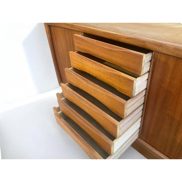Mid-Century Sideboard with 6 Drawers from Dyrlund, Denmark, 1960s For Sale - Image 13 of 18
