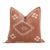 24" Cinnamon Diamond Moroccan Silk Pillow For Sale