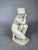 Early 19th-century white marble sculpture in the Neoclassical style depicting Venus at the Bath For Sale - Image 4 of 10