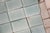 Antique 1920s Portuguese Art Deco Era Relief Tiles Set of 56 in Soft Seafoam Glaze For Sale - Image 11 of 18