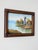 Mid Century Oil Painting Framed For Sale - Image 4 of 10