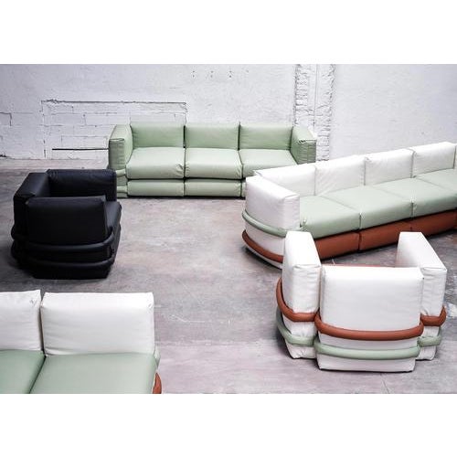 Armchair Pillow Sofa by Muller Van Sever for BD Barcelona For Sale - Image 14 of 15