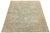 Antique Mahal Wool Area Rug With Muted Sage Green & Terracotta Palette For Sale - Image 9 of 11