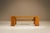 Wood Coffee Table in Oak attributed to Giuseppe Rivadossi, Italy, 1970s For Sale - Image 7 of 12