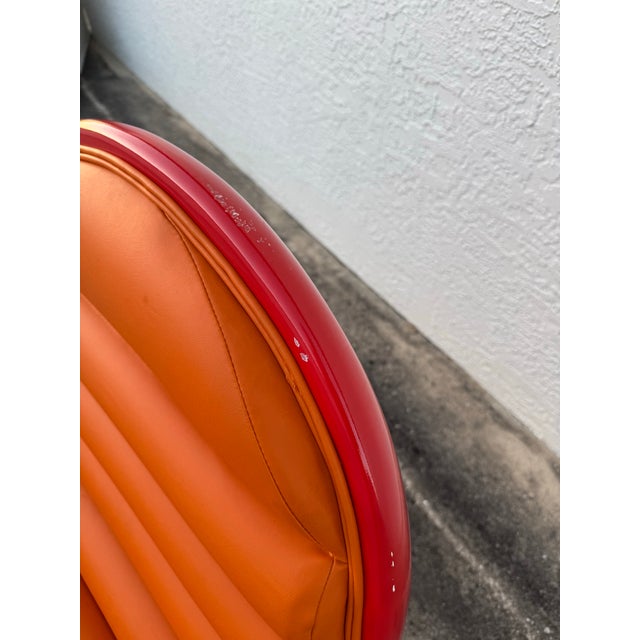 Late 20th Century Disney Imagineering Space Mountain Fiberglass Resin Chair For Sale - Image 4 of 12