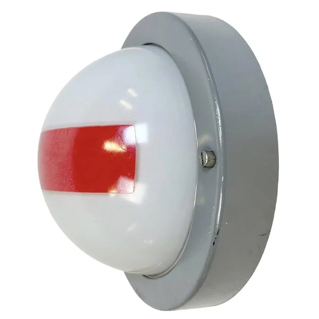 Vintage Emergency Wall Light from Elektrosvit, 1970s For Sale - Image 13 of 13