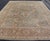 Tribal Large Turkish Angora Oushak Rug With Soft Green Field and Rust Accents For Sale - Image 3 of 13