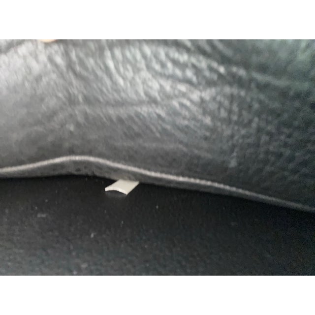 Attributed De Sede Ds47 Leather Love Seat 1970s Buffalo Leather, Ueli Berger For Sale - Image 12 of 13