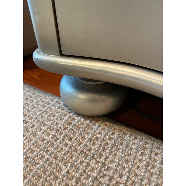 Julian Chichester Regency Silverleaf Long Wave Sideboard For Sale - Image 12 of 14
