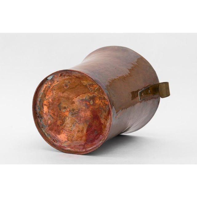 Champagne Bucket in Hammered Copper, Germany, 1950s For Sale - Image 9 of 12