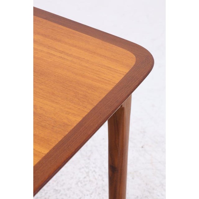 Mid-Century Extendable Dining Table in Teak from Lübke For Sale - Image 12 of 16