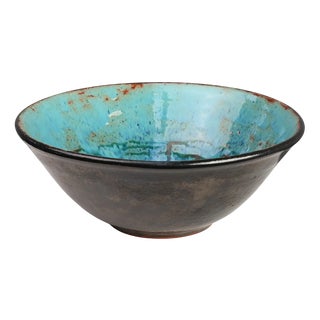 Mid-Century Belgian Ceramic Bowl from Perignem, Belgium, 1960s For Sale