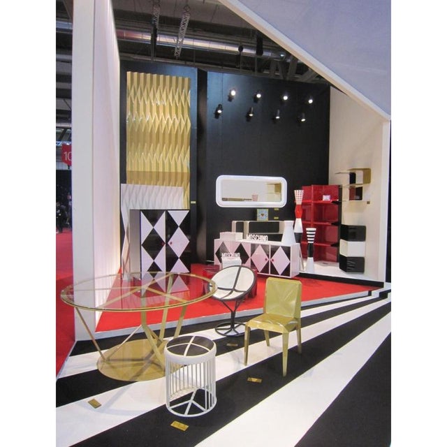 Pace Round Dining Table in Powder-Coated Aluminum by altreforme Dimensions: Ø 150 x H 74 cm. Materials: Powder-coated...