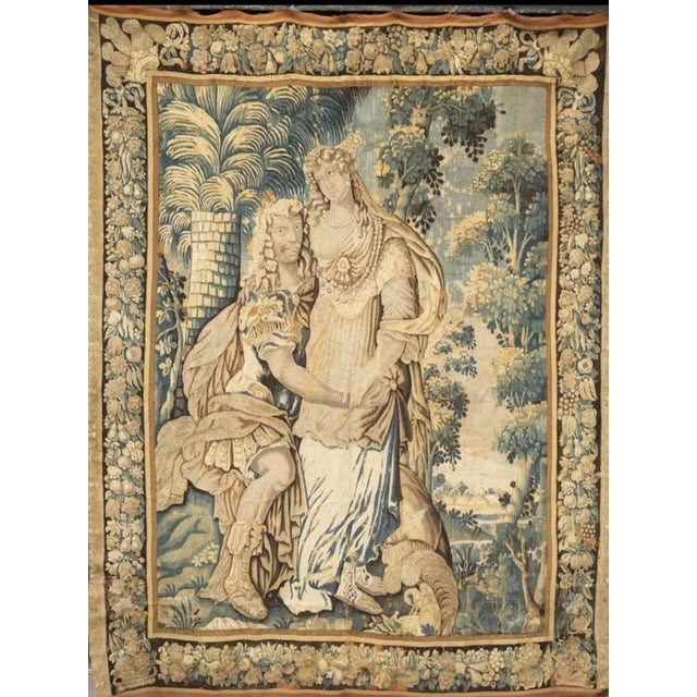 17th Century Antony and Cleopatra Tapestry from Aubusson For Sale - Image 6 of 7