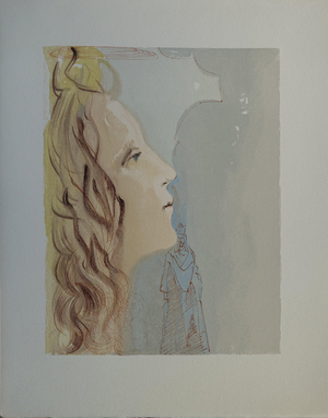 Salvador Dali, The Ascent to Venus, Etching