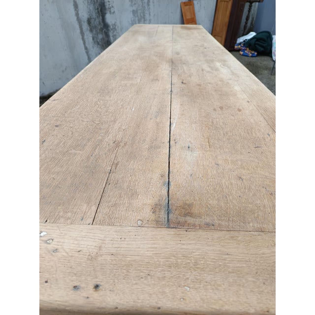 Antique Worktable in Oak For Sale - Image 15 of 18