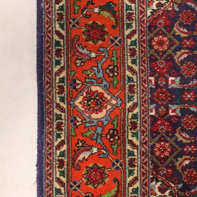 Tabriz Rug in Cotton, Wool and Silk For Sale - Image 6 of 8