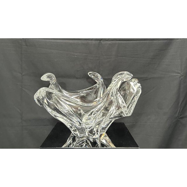 Mid-Century Modern Vintage Centerpiece from Daum, France, 1960s For Sale - Image 3 of 9