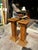 Brown 1970s Pair of Bamboo Plant Stand Pillars For Sale - Image 8 of 12