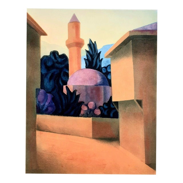 Salvatore Mangione (Salvo), The Minaret, 1999, Etching For Sale