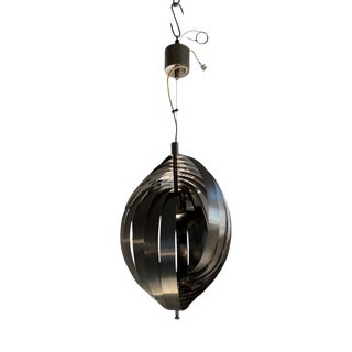 Vintage Pendant Light by Henri Mathieu, 1970s For Sale