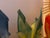 A striking collection of three vintage French sculptural decorative pieces, comprising two table lamps and a matching...