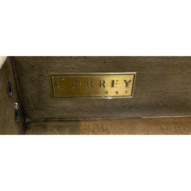 Brown Currey & Co. Modern Medium Wood Verona Chanerelle Writing Desk Prototype For Sale - Image 8 of 9