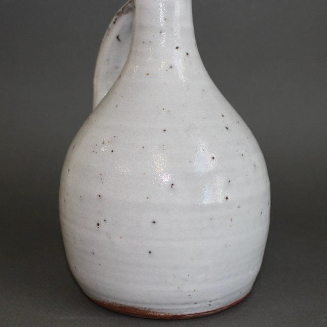 Mid-Century French Ceramic Pitcher by Pierlot, 1960s For Sale - Image 8 of 14