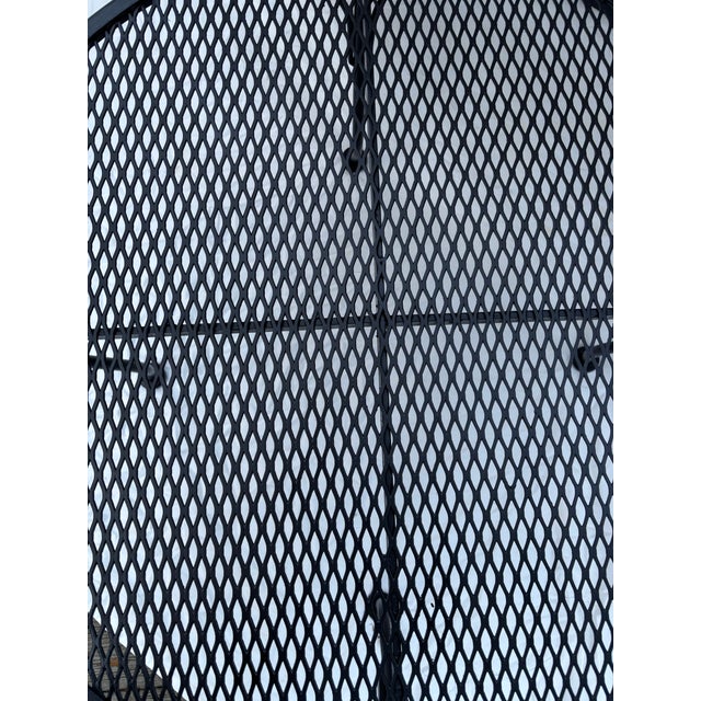 Metal 1950s Russell Woodard Vintage Iron Coffee Table for Garden, Attributed For Sale - Image 7 of 8