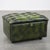 Chesterfield Ottoman in Green Cowhide Leather For Sale - Image 12 of 12