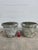 19th Century French Neoclassical Round Planters - Set of 2 For Sale - Image 4 of 10