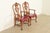 Berkey & Gay Berkey & Gay Antique Georgian Burled Walnut Armchairs, Pair For Sale - Image 4 of 15