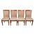 Mid-Century Modern Set of 4 Benny Linden Solid Teak Slat Back Dining Chairs Mid Century Modern Scandinavian For Sale - Image 3 of 17