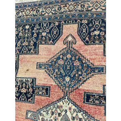 Vintage Senneh Rug, 1950s For Sale - Image 9 of 16