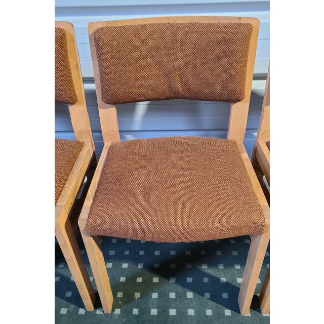 Wood Chairs from Baumann, 1970s, Set of 4 For Sale - Image 7 of 11