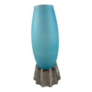 Retro Cool 1980s Faux Rocket Tea Light Holder