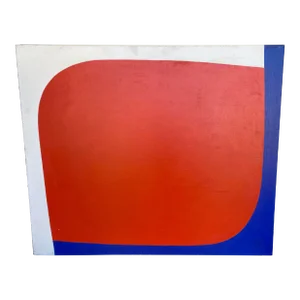 1963 Abstract Modern Oil Painting on Canvas by by A.Sullo