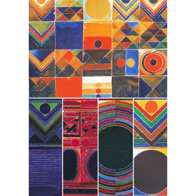 Sayed RAZA (1922-2016) Set of 7 original lithographs The five elements, dimensions of the work: 92 x 73 cm Morning Raga,...