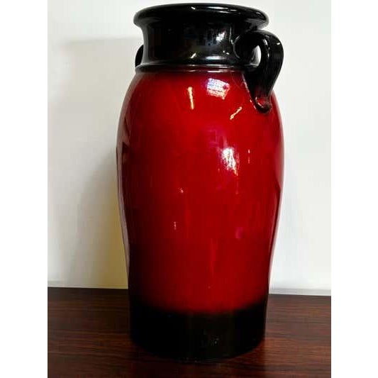 Ceramic Mid-Century Modern West German Ceramic Umbrella Stand by Scheurich For Sale - Image 7 of 10