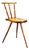 Folk Primitive Beech Chair, Czechoslovakia, 1940s For Sale