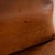 Pair of 20th Century Danish Vintage Brown Leather Wingback Club Chairs For Sale - Image 11 of 18