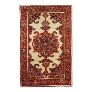 Antique Malayer Rug 4'2'' x 6'6'' For Sale