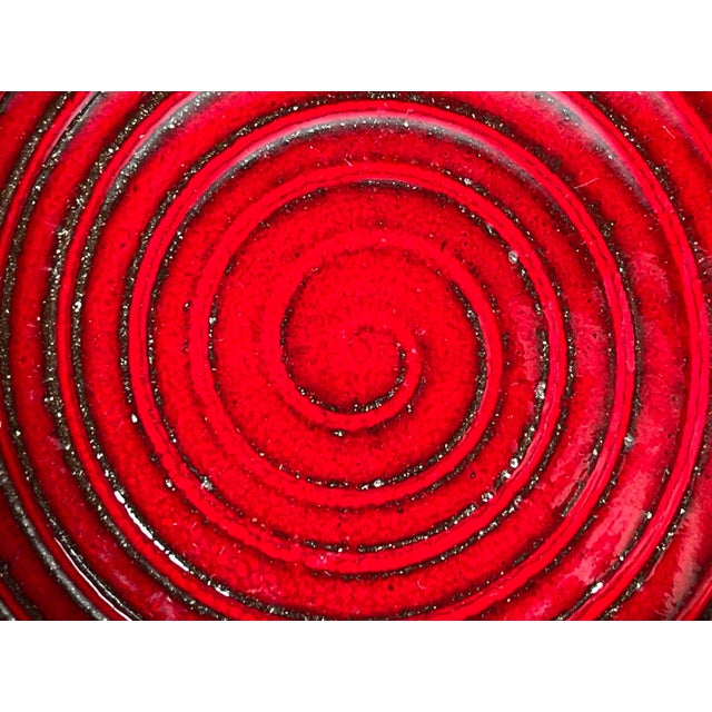 Brown Mid-Century Modern Danish Studio Pottery Bowl from Lehmann Pottery, 1960s For Sale - Image 8 of 18