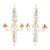 Late 20th Century Bagues Style Rock Crystal Wall Sconces-A Pair For Sale