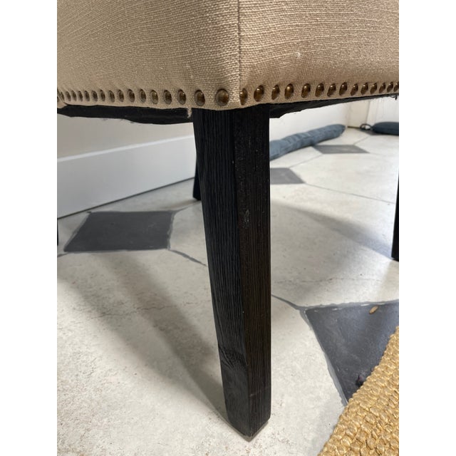 Pair Arhaus Wingback Dining Anchor Chair Chairish